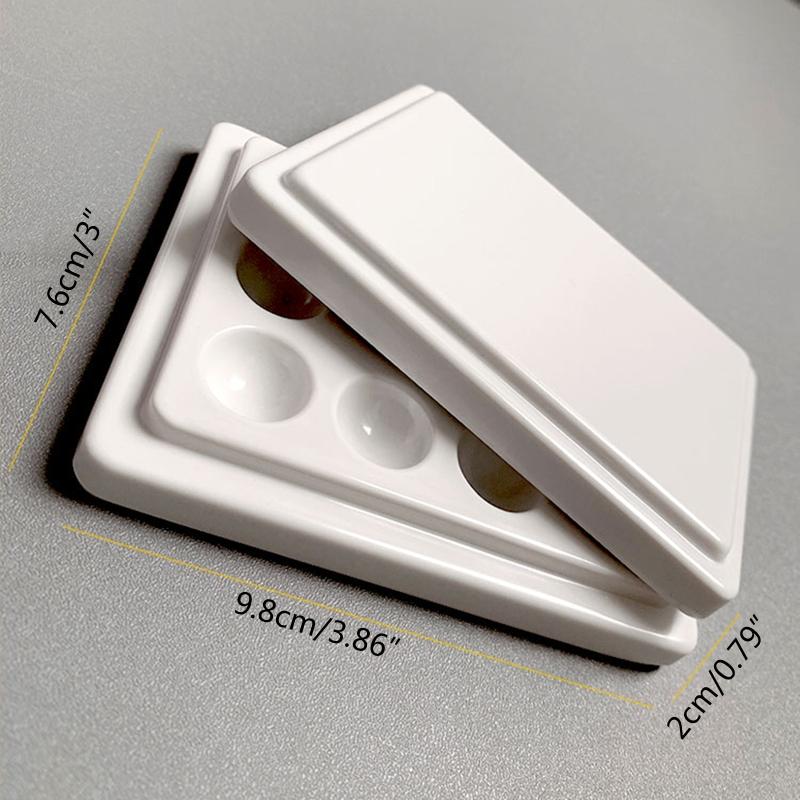 Nail Art Palette Makeup Mixing Palette Manicure Drawing Tray for Nail Design