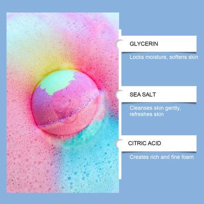 50gx12 Bath Bombs for Kids with Surprise Toys Inside for Kids & Boys and Girls Holiday Bubble Bath with Cheerful Scent