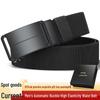 Men's Adjustable Elastic Tactical Nylon Belt with Automatic Buckle