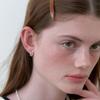 LOVE ME MONSTER [HA_2 SET] Mini Oval Hair Pin (L242MHA090)