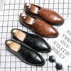 Fashion Business Men Formal Shoes Leather Shoes Mens Fashion Casual Dress Shoes Classic Italian Formal Oxford Shoe For Men wedding shoes