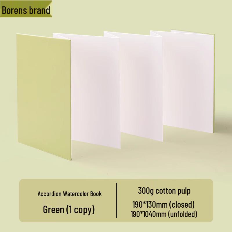 Zun Jue Accordion Style Cotton Folding Blank Painting and Photo Album for Student Graduation Souvenir