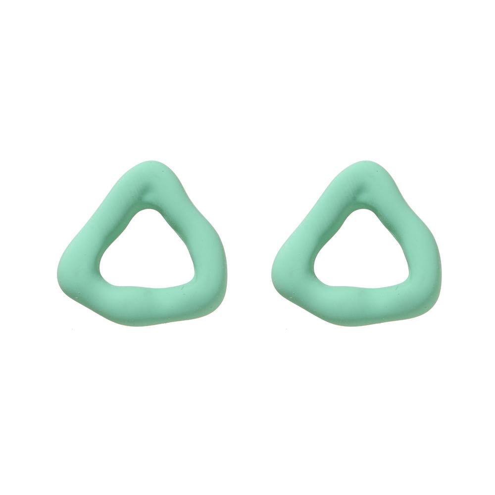 

2024 Простые и креативные треугольные акриловые серьги ярких цветов, женские индивидуальные геометрические преувеличенные серьги для девочек