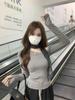Autumn Korean Slim Fit Off-Shoulder Long Sleeve Top for Women