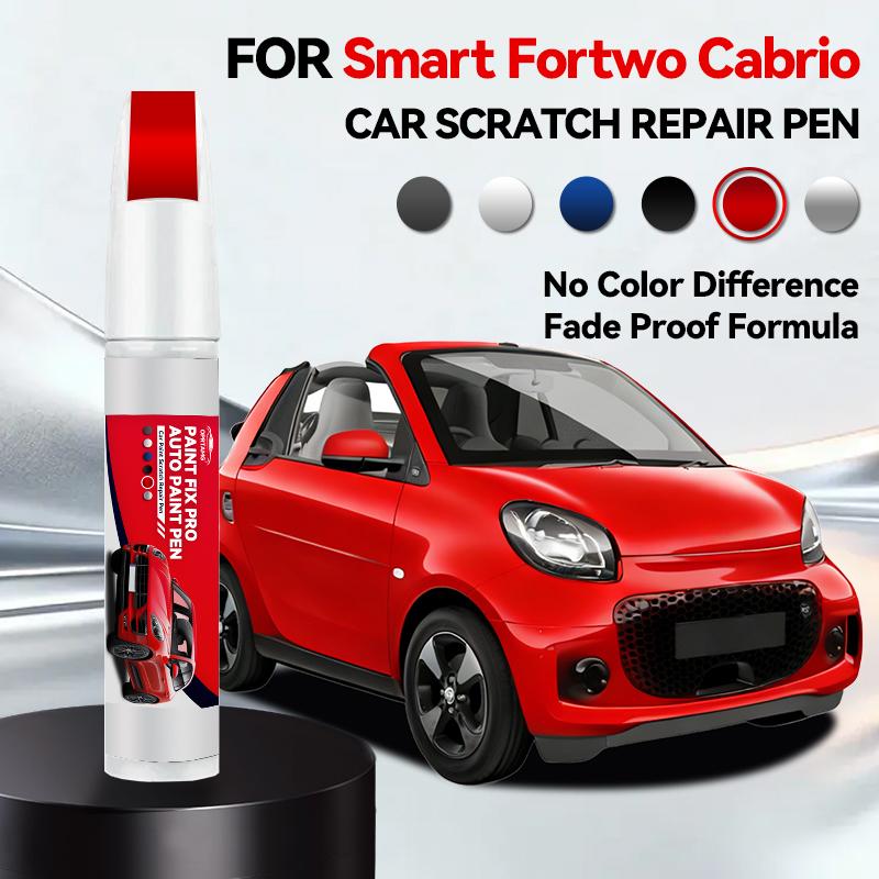 Vehicle for Exclusive Use For Smart Fortwo Cabrio Paint Repair Pen Touch Up Scratch Remover DIY Auto Accessories Black Cool Silv