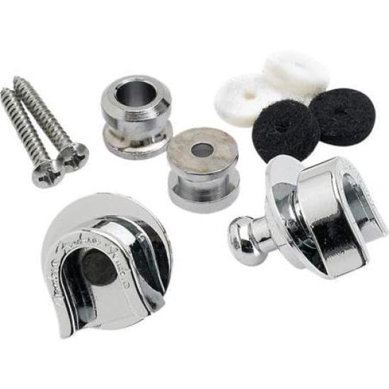 Fender Parts Elite Strap Locks, Chrome