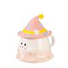 Cute Mug High-Value Water Cup With Lid Souvenir Birthday Gift Girl Ghost Ceramic Cup Halloween Man