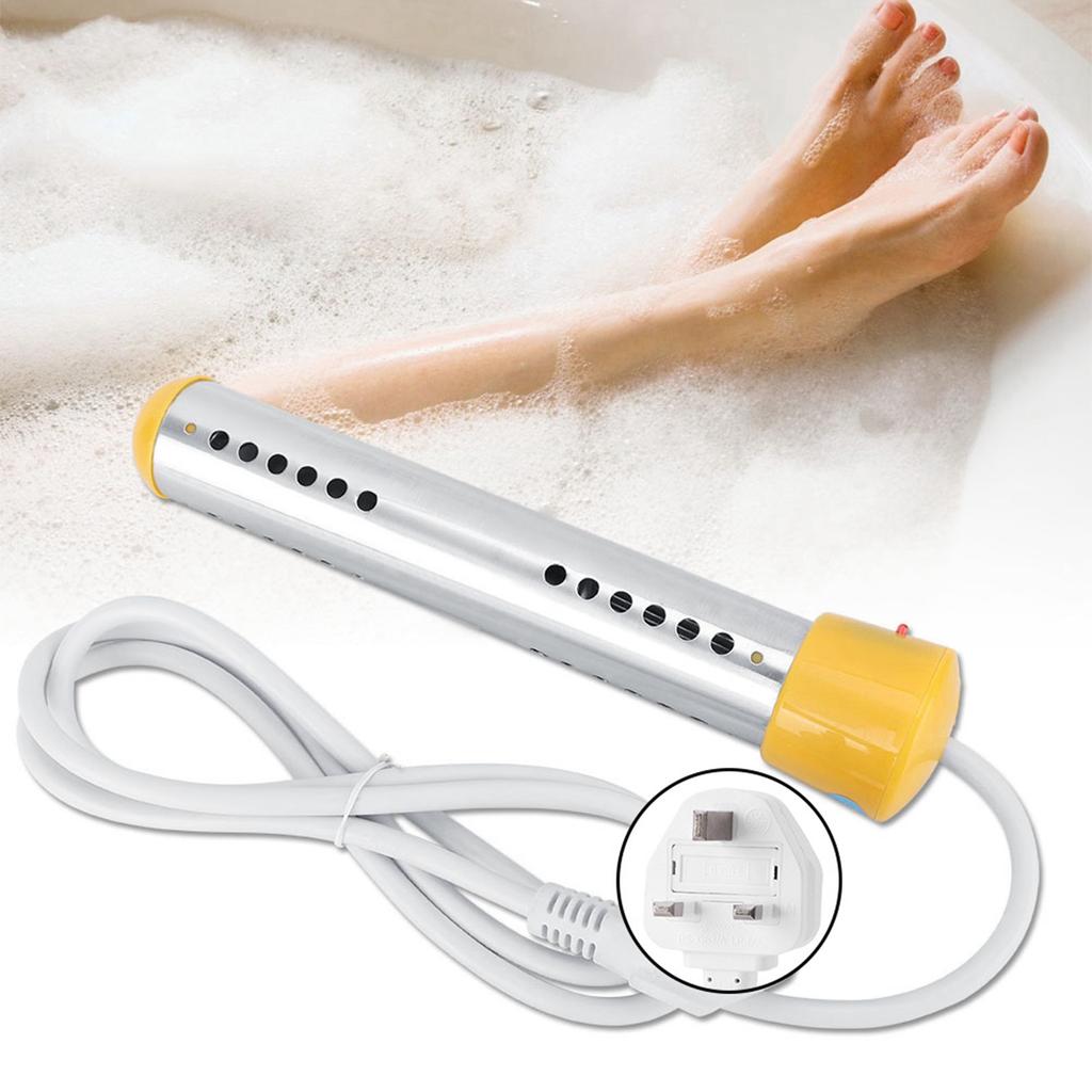 1.5m 2000W Anti Burn Water Electric Immersion Heater Boiler Travel Basin Heater