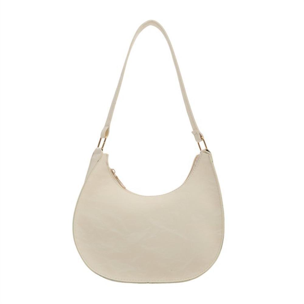 Koreanischen Stil PU Leder Schulter Tasche Hobo Frauen Handtasche Mode Kleine Unterarm Tasche Outdoor