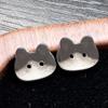30pcs 12mm Kitty Buttons Creative Ginger Cat Buttons Calico Cat Buttons  Clothes Accessories