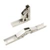 2Pcs 90 Degree Self-Locking Folding Hinge Door/Shelf Hinge Replacement Shelf Bracket Concealed Hinge Space Saving