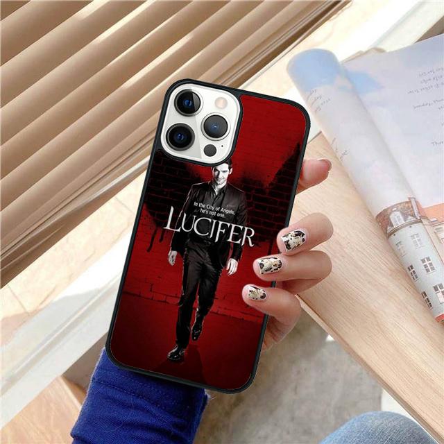 Lucifer Serie TV Phone Case Cover For iPhone 17 Air 15 16 14 13 12 Pro Max 11 Pro Max Plus Coque Shell