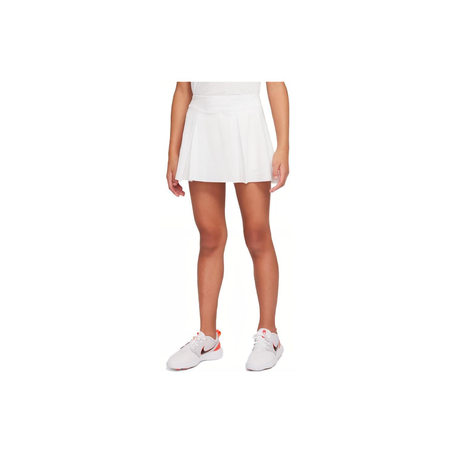 

Nike Юбка миди с однотонным логотипом Детские юбки белые DN1969-100 L