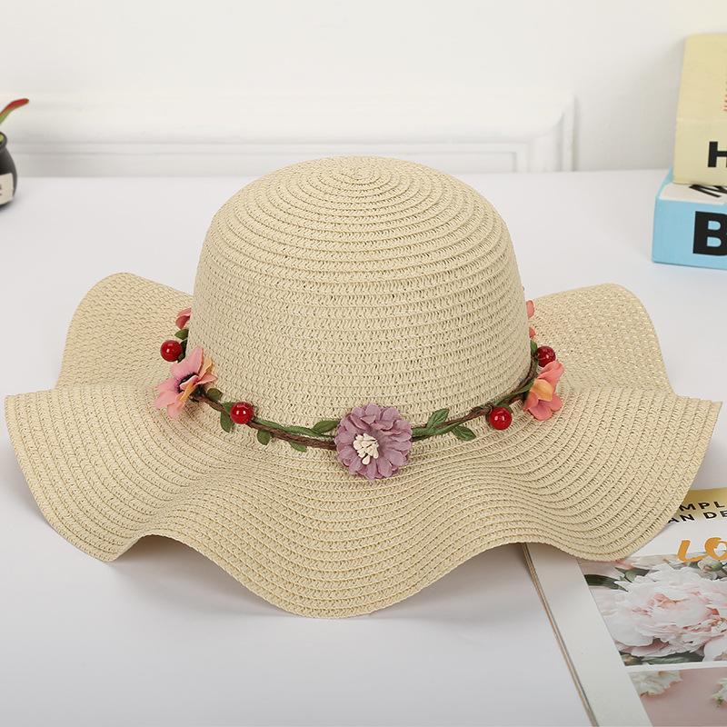 

Hats for Women Summer Spring Solid Dome Round Top Ribbon Bowknot Luxury Beach Outdoor Sun Hats Women s Summer Hat Chapeau Femme бежевий