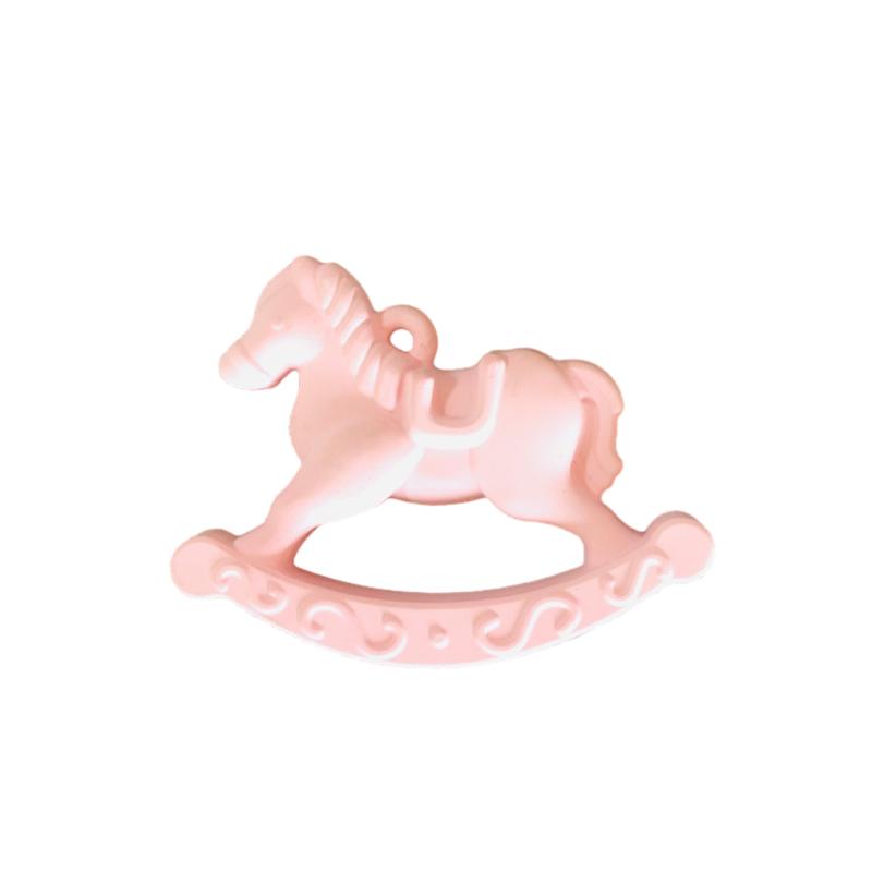Car Rearview Mirror Pendant Aromatherapy Stone Gypsum Horse Decoration Presents