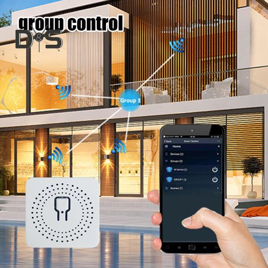 

Модуль выключателя света, беспроводное управление с функцией таймера, голосовое управление, компактный дизайн, интеллектуальный пульт дистанционного управления, модуль выключателя штор белый