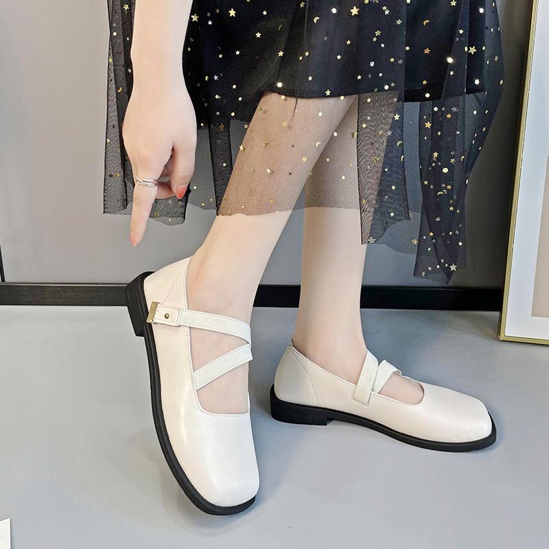 Fashion 2024 Brand Shoes for Women Mary Janes Women's High Heels Fashion Shallow Mouth Daily Pumps Women New Square Toe Shoes for Women