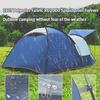 Waterproof Sunshade Camping Tent for  1-2 / 3-4 People Family Tent   Outdoor Supplies Camping For Travel Picnic Beach