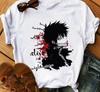 Japanese Anime My Hero Academia Graphic Fun Print T Shirt Fashion Women Retro Cotton T-shirt  Summer Loose Y2K Top T-Shirt