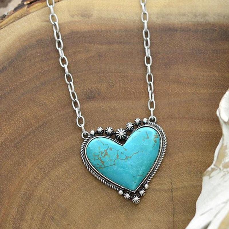 

Necklace Retro Love Fashion Party Bohemian Jewelry Gift Pendant 50CM(Necklace Size)