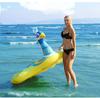 Super Large Peacock Inflatable Ride Aquatic Animal Floating Bed Swim Ring Floating Row Floating Air Cushion Travel Shooting