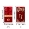 Hard Paper Chinese Money Envelopes Chinese Horse Year Red Packet Lucky Red Bag  Spring Festival