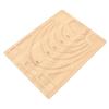 Bead Boards for Jewelry Making Multifunction DIY Bamboo Combo Beading Board for Necklace Bracelet Making Jewelry