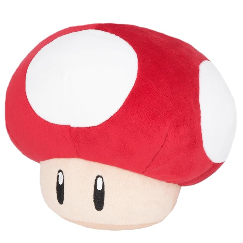 

Sanei Boeki Super Mario ALL STAR COLLECTION Super Mushroom (S) W18.5 x D16.5 x H15.5cm Plush Toy AC60