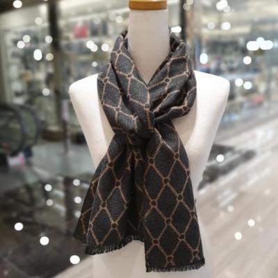 Arnaldo Basini Unisex Diamond Double-Sided Muffler (ABM22BIC49C)