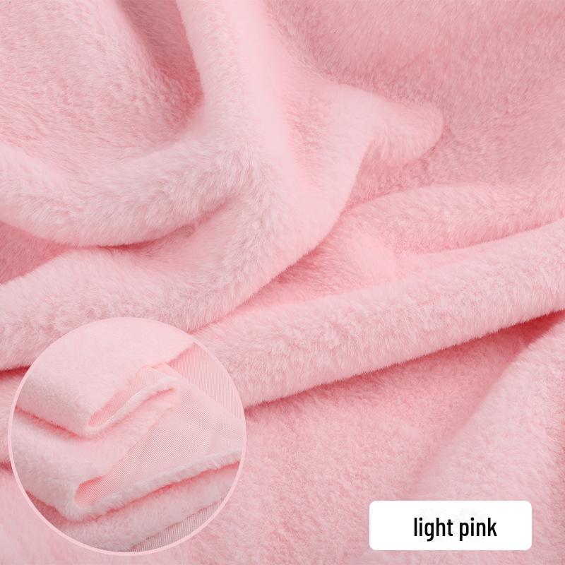 

Плотная плюшевая ткань с имитацией меха кролика для фотографий, кукол и украшений