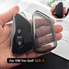 Transparent Black Tpu For Vw Golf 8 Id4 Cupra Formentor Tarraco Mk7 Gti Mk8 Octavia 4 Seat Leon Mk4 Car Key Case Cover Fob Bag
