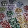 Nail Art Mixed Glitter Sequins: High Shine Hexagons & Rounds