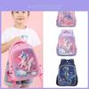 Stylish Cute Cartoon Nylon School Backpack For Kids Boys And Girls Large Capacity