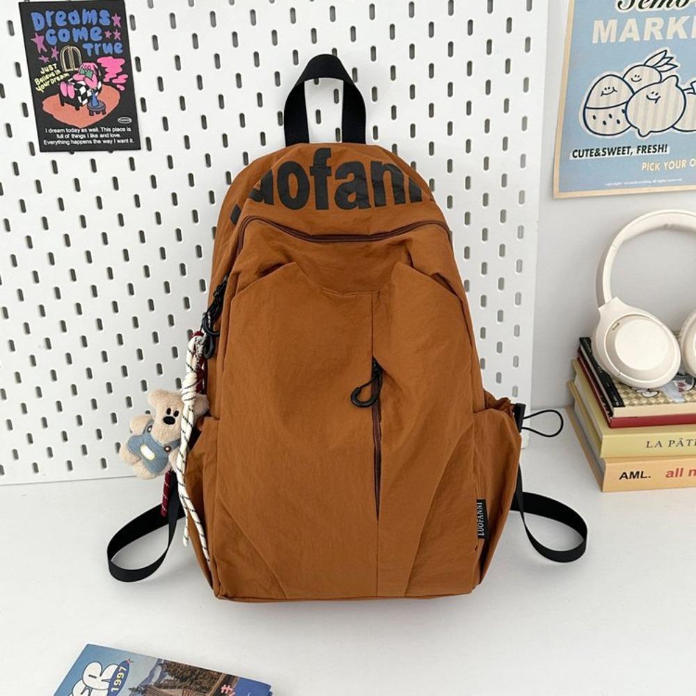 School Bag Ins Niche Light High School Students Men and Women Large Capacity Sports Outdoor Backpack Travel Backpack Tide