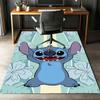 Custom Name Stitch Printed Carpet,Rug for Office Chair Living Room Bedroom Kitchen Room Decor Gifts.