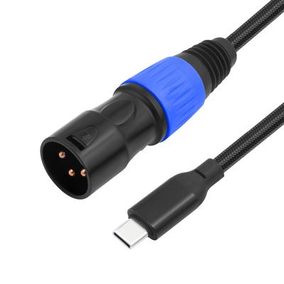 Bestseller USB-C zu XLR Stecker Adapterkabel für Mobiltelefon Mixer Audio