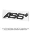 3D Aluminum For T01 AS3 AS4 AS5 AS6 AS7 AS8 AS3+ AS4+ AS5+ AS6+ AS7+ AS8+ Letters Emblem Car Rear Trunk Decoration Logo Sticker 01T