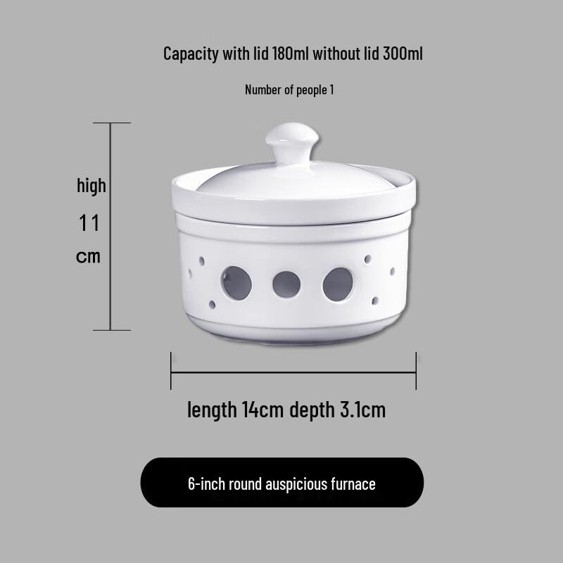 Nordic Ceramic Candle Warming Plate