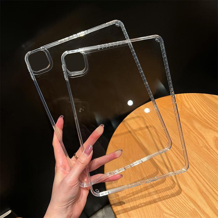 For iPad Air 2024 13 Inch M2 Clear Case for iPad Pro 12.9 6th Gen 2022 5th Generation 2021 2020 2018 Tablet Transparent Case