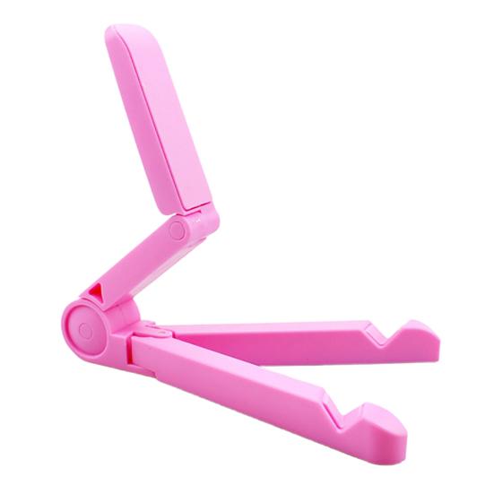 Plastic Tablet Holder Portable Travel Non-slip Adjustable Foldable Universal Tablet Mobile Phone Desktop Stand Phone Tablet Accessories