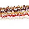 1String, Baroque White Yellow Brown Red Natural Freshwater Pearls Beads for Jewelry Making DIY Necklaces, Bracelets Crafts (Beads 9-17mm, Length 36cm)