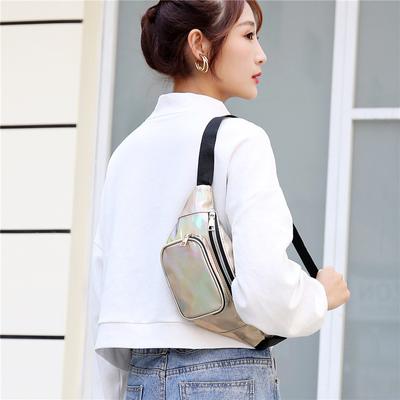 Fanny Pack Waist Bag Casual Bag Women Shiny Bum Bag Fanny Pack Crossbody Bag Hands Free For Hiking Running Travel