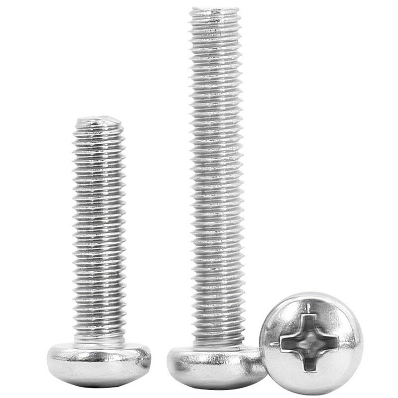 Hersdig 304 Stainless Steel Phillips Pan Head Machine Screw