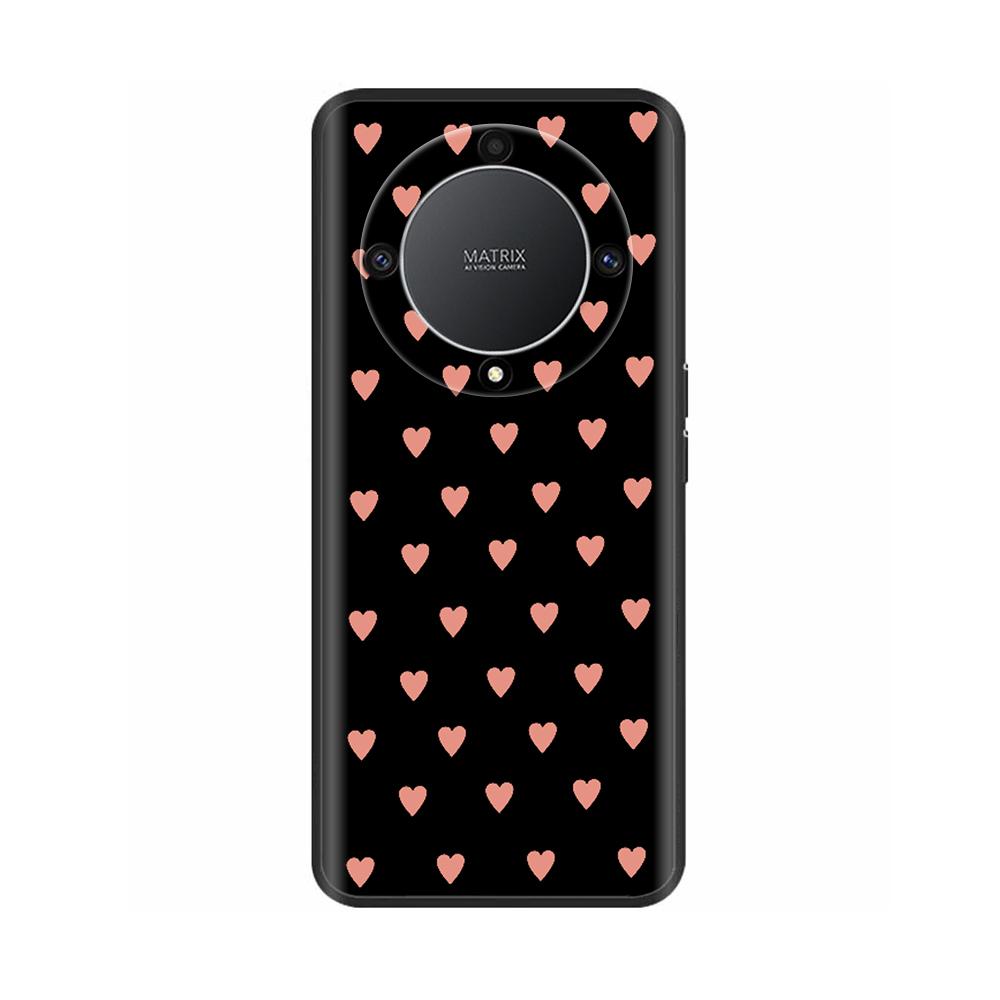 For Honor Magic6 Lite Case Honor X9b X9a Cover Soft Black TPU Bumper Protective Shell Phone Cases For Honor X9b Magic 5 6 Lite