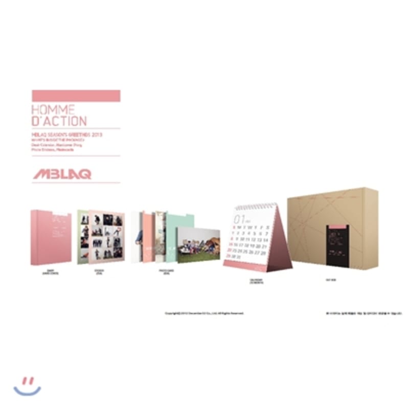 

MBLAQ 2013 Season Greetings
