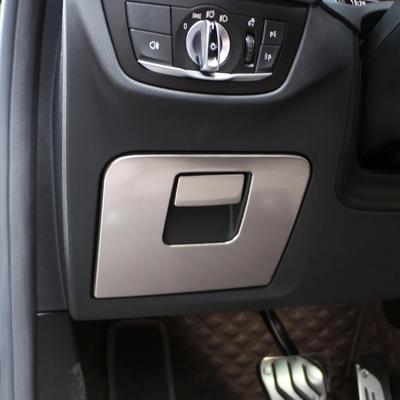 Für BMW X3 G01 X4 G02 2018 - 2025 LHD Aufbewahrungsbox Griff Aufkleber Fahrerseite Handschuhfach Griffabdeckung Zierleiste Innenraumzubehör