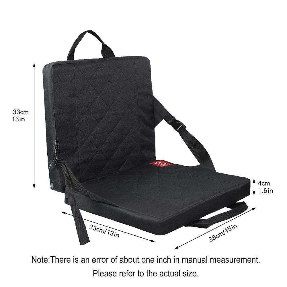 Camping Chair Warmer Heating Pate Thermal Electric Cushion USB Heating Pad Camping Heated Sofa Cushion Seat Cushion Heater Pad