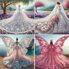 2025 NEW Wedding Veil Girls Diamond Painting Kit 5D DIY Creative Diamond Mosaic Embroidery Art Handmade Craft for Home Art Decor