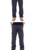 Men's Loose Fit Multi-Pocket Camouflage Cargo Pants - Wear-Resistant, All-Cotton, Casual Spring/Autumn Trend.