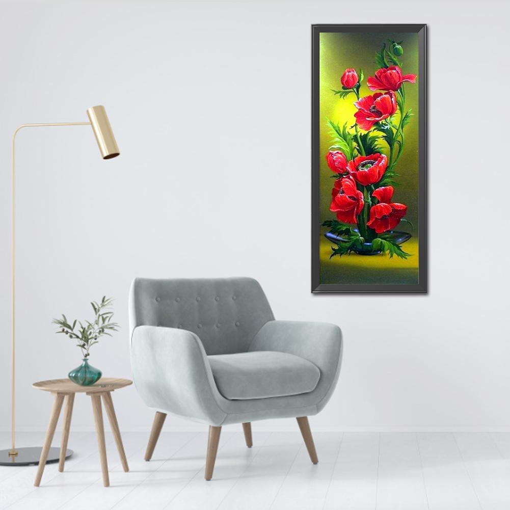 Seturi de pictură cu diamant DIY 5D cu flori Rășină, rotund complet, artă de perete pentru casă, burghiu rotund, desen cu stras, mozaic, lucrare manuală, decor acasă